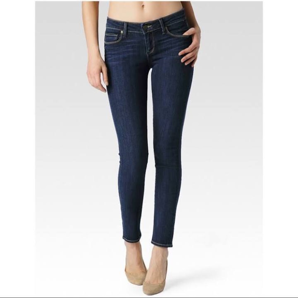 PAIGE Skyline Ankle Peg Skinny Jeans - 26